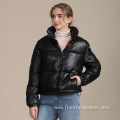 OEM New Zipper Short Puff Jacket for Women